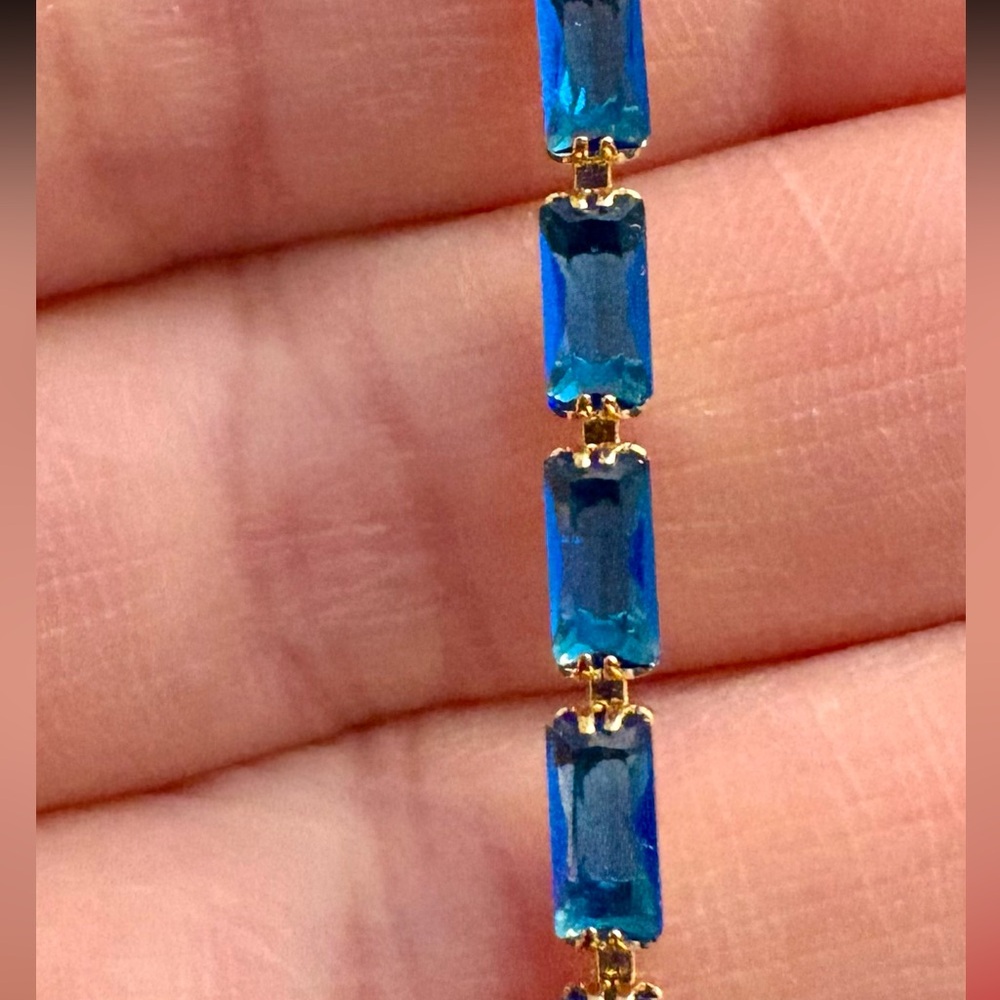 Pick A Color! Radiance Tennis Bracelet! Purple, Light Yellow, or Blu